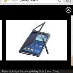 Aperçu de l’application Album (ScrapBook) sur Samsung Galaxy Note