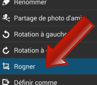Comment rogner une photo sur Android ?