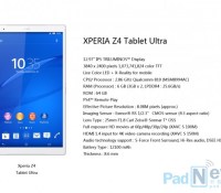 Xperia Z4 Tablet Ultra