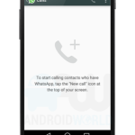 WhatsApp : les appels vocaux se laissent entrevoir dans sa dernière mise à jour