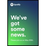 Spotify nous donne rendez-vous le 20 mai prochain