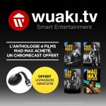 Bon plan : le Chromecast 2 avec 4 films Mad Max est à 32,99 euros