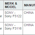 Sony Xperia : deux références de 2016 aperçues dans un listing