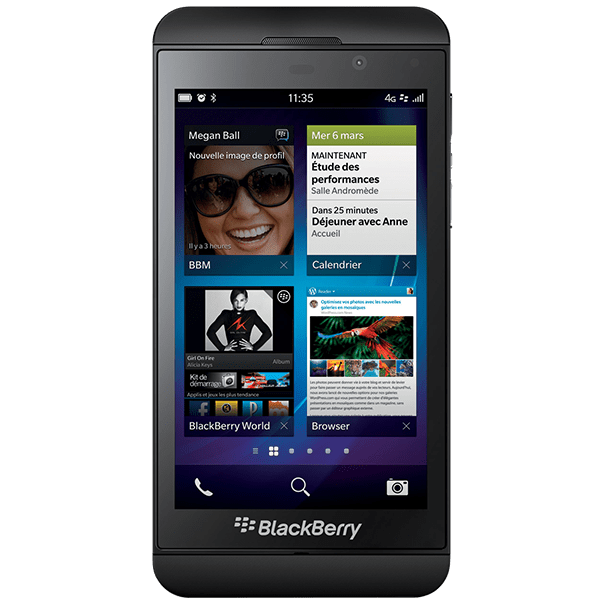BlackBerry Z10 meilleur prix, fiche technique et actualité