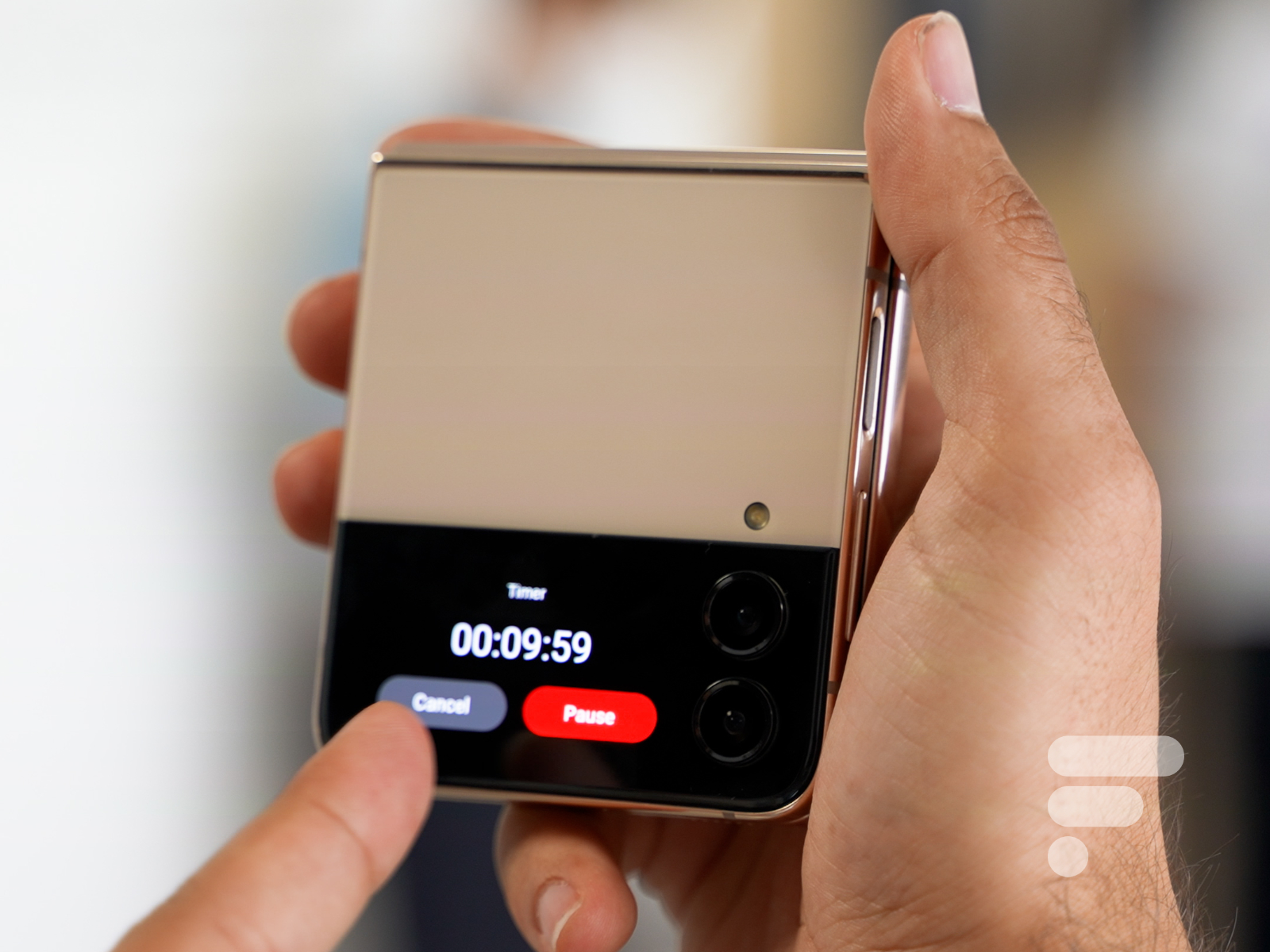 Prise en main du Samsung Galaxy Z Flip 4 objectif 0 flop