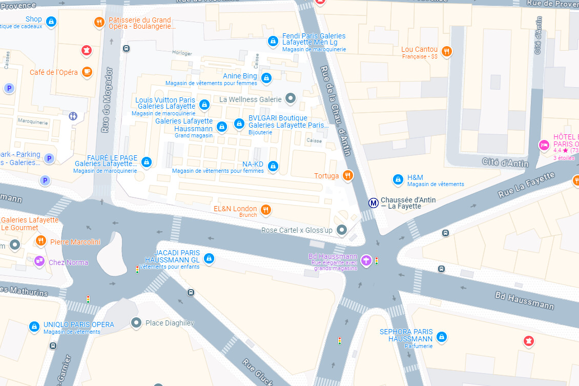 Les nouvelles icônes de Google Maps