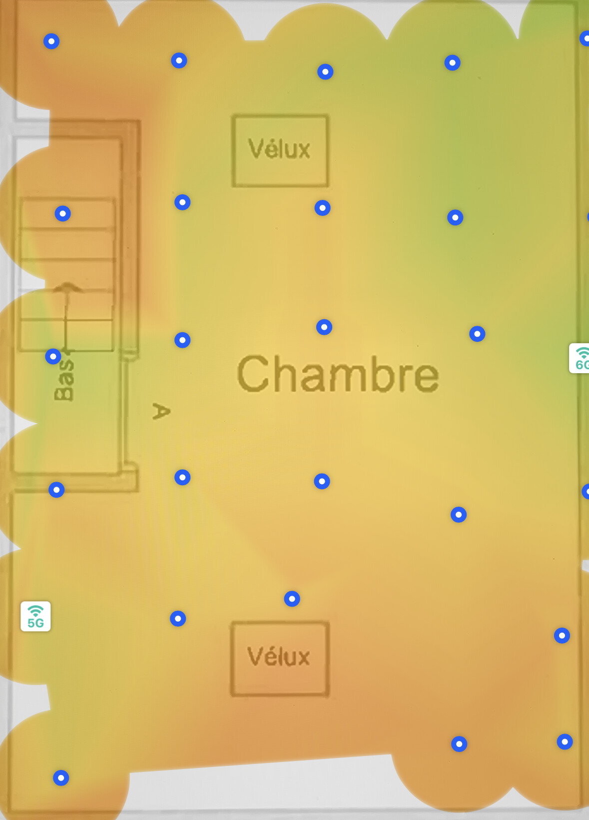 Signal Wi-Fi avec répéteur