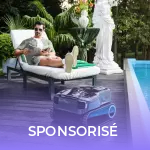 Ce robot nettoyeur sans fil nettoie TOUTE la piscine
