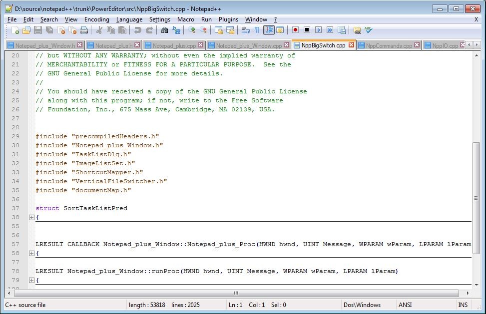 Télécharger Notepad++ gratuitement sur Windows, Windows, Windows et ...