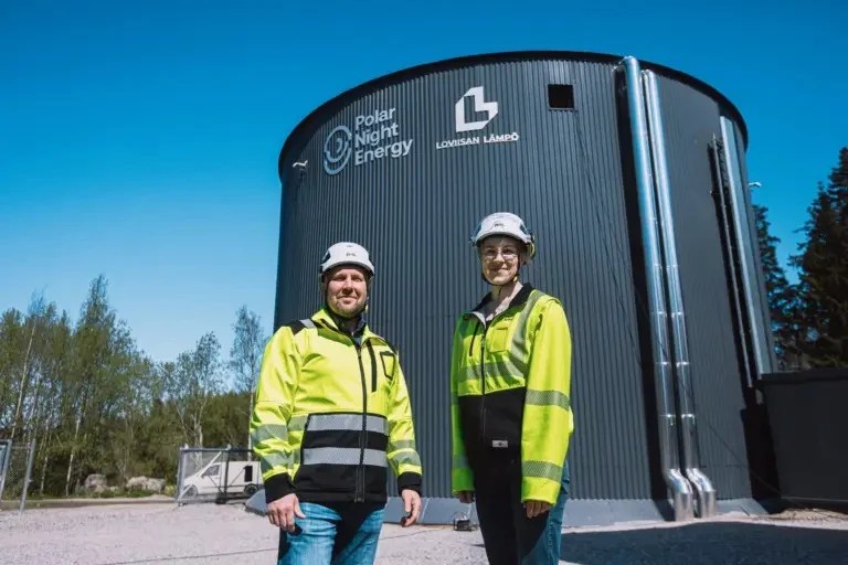 Cette batterie au sable géante peut chauffer une ville entière pendant une semaine