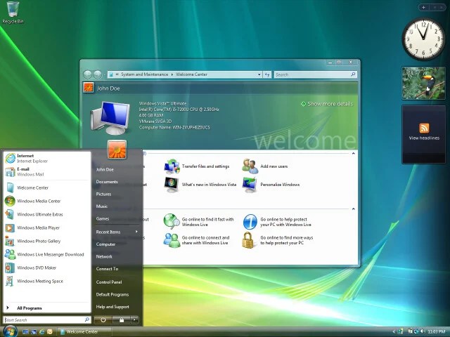 Windows 11 rend hommage à Windows Vista avec l’apparition d’un étrange bug