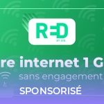 L’abonnement fibre RED à 19,99 € par mois est la bonne affaire de la rentrée