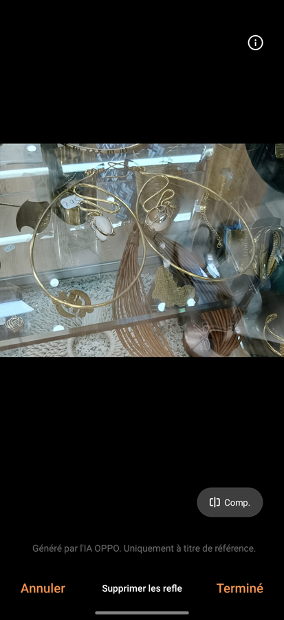 Avant Supprimer les reflets Avant Supprimer les reflets