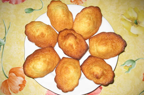 madeleine au nutella