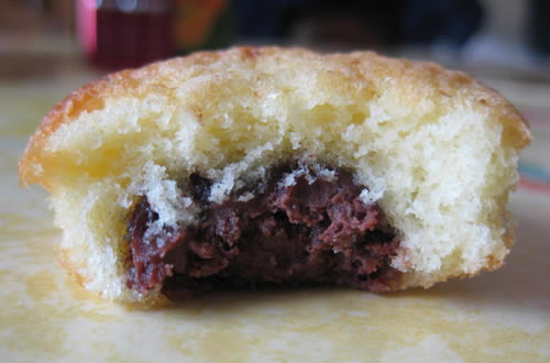 madeleine-nutella madeleine au nutella