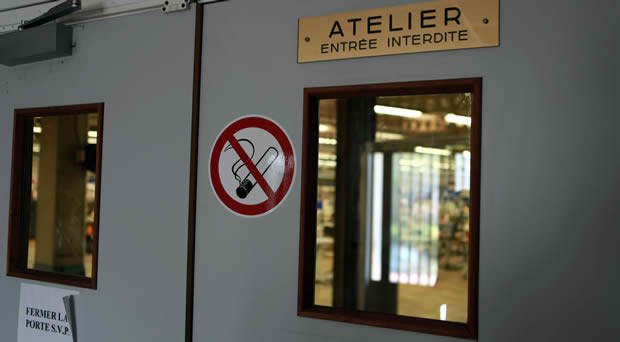 Behind the doors of the atelier of Etam