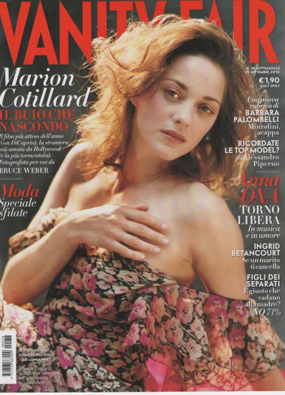 Marion Cotillard Vanity Fair italien