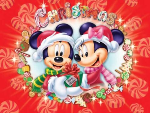 fond-ecran-le-noel-de-minnie-et-mickey