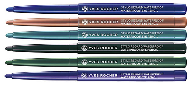 crayons waterproof yves rocher euphorisantes couleurs