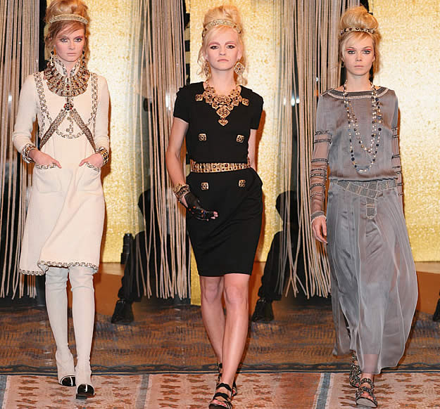 défilé chanel paris byzance