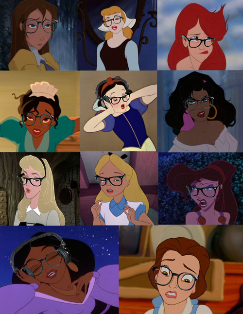 princesses disney lunettes