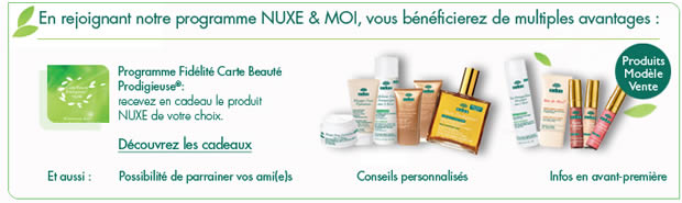 carte nuxe