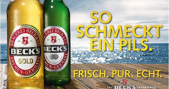 Becks_Plakat Becks_Plakat