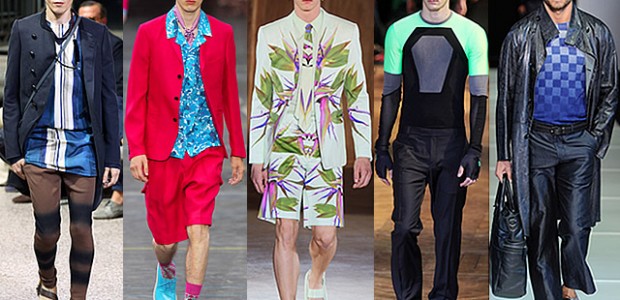 fashion week menswear 2012 Lanvin - Kenzo - Givenchy - Mugler - Giorgio Armani