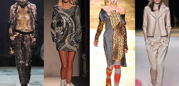 Glitter-robertocavalli-balmain-viviennewestwood-ninaricci GLITTER : Roberto Cavalli, Balmain, Vivienne Westwood, Nina Ricci