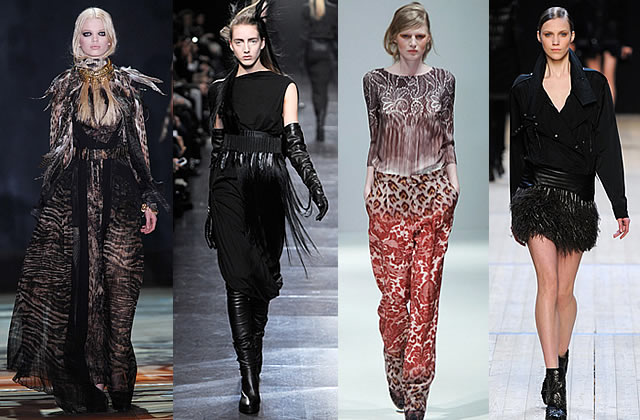 WILD : Roberto Cavalli, Ann Demeulemeester, Clements Ribeiro, Barbara Bui