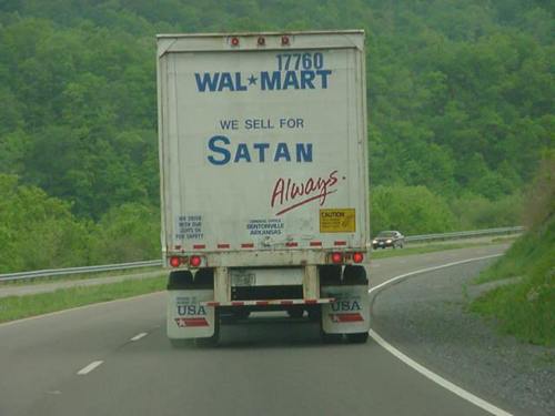 salmart WALMART - Nous vendons pour Satan, toujours.