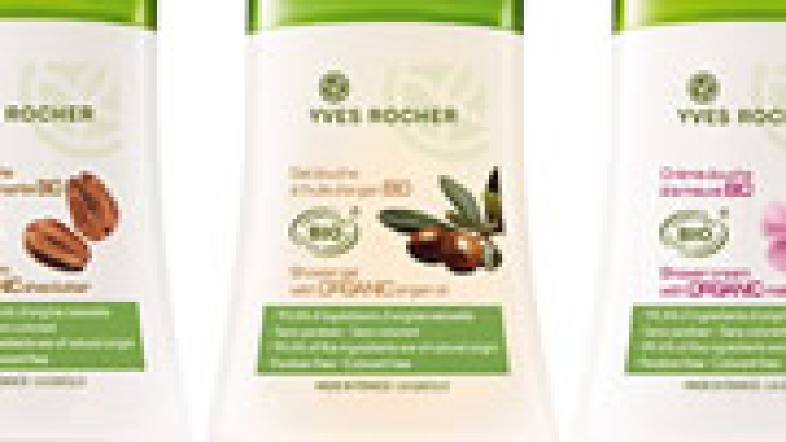 Yves Rocher sort des gels douches Bio