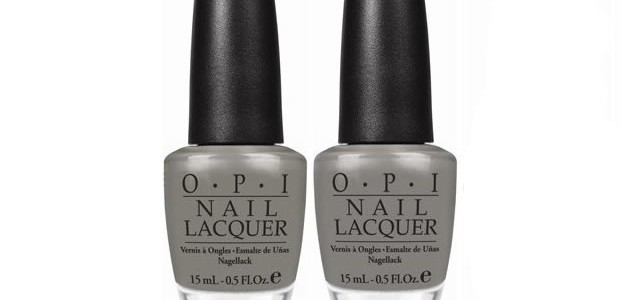 OPI gris Suzi Takes The Wheel, French Quarter For Your Thoughts
