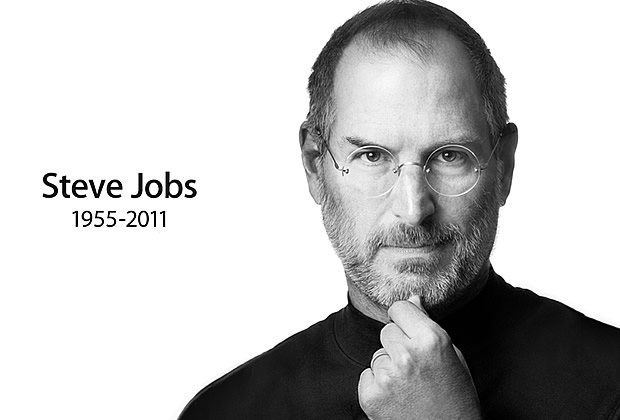 Photo hommage à Steve Jobs sur Apple.com