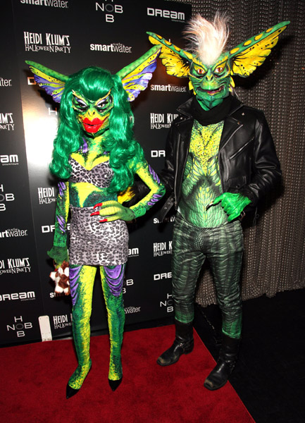 heidiklumhalloween2011Phillipe Blond and David Blond