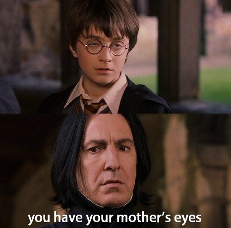 "Potter, vous avez les yeux de votre mère"