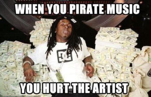 Quand tu pirates de la musique, tu fais du mal à l'artiste