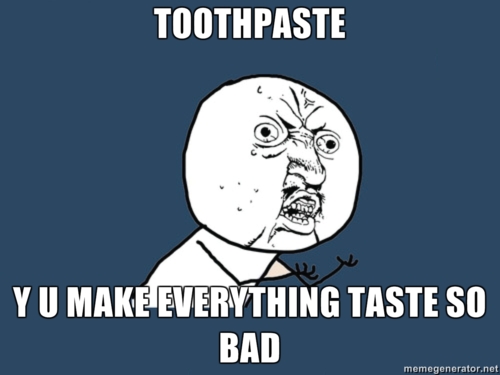 toothpaste