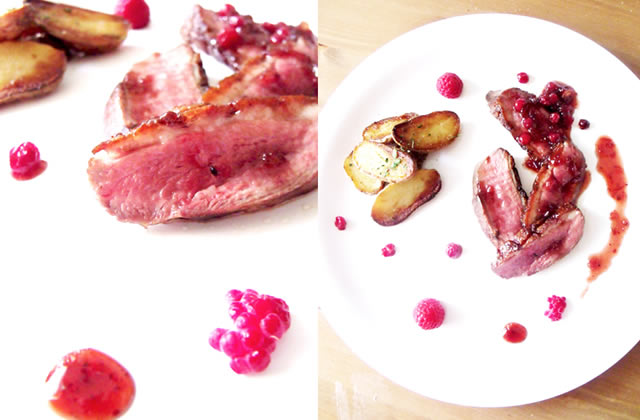 recette-magret-de-canard-aux-airelles-et-miel
