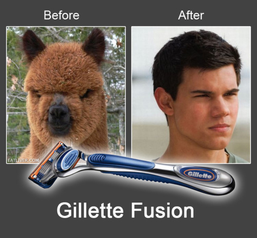 AVANT / APRES - GILLETTE FUSION