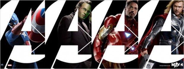 Captain America, Hulk, Iron Man et Thor
