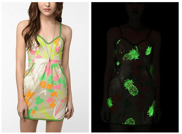 robe fluorescente