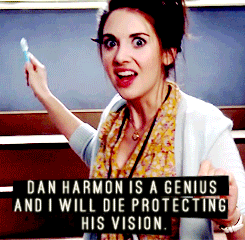 Dan Harmon est un génie et je mourrais pour protéger sa vision