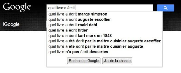 Dis Google, quel livre a écrit... ? - Madmoizelle
