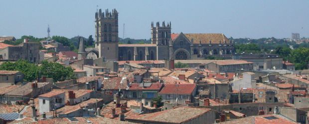 Montpellier vue depuis le toit du Corum