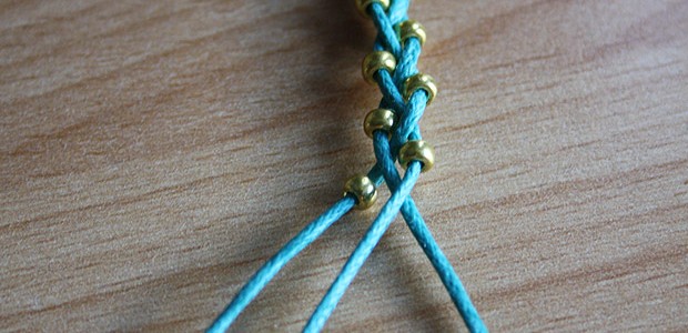 brac5 realiser bracelet porte bonheur etapes
