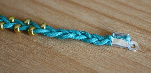brac9 realiser bracelet porte bonheur etapes