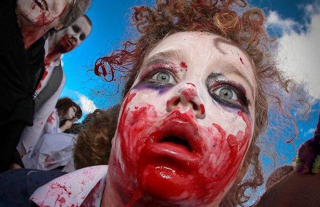 maquillage zombie