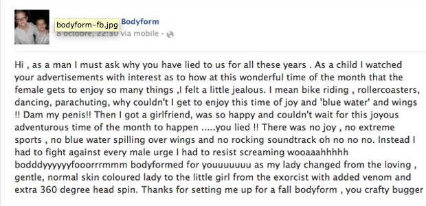 bodyform bodyform