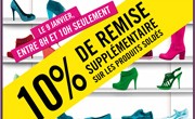 Soldes 10 suppl mentaires chez La Halle aux Chaussures et Jennyfer